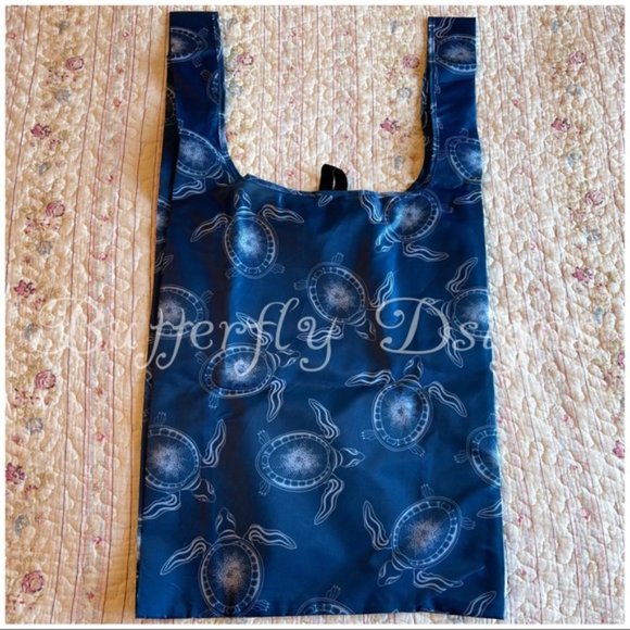 BOGOFREE Packable Eco Bag Machine Washable Turtles - Picture 4 of 9